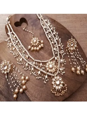 2 Layered Kundan Necklace