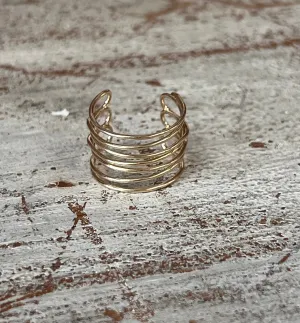 Adjustable Gold Ring