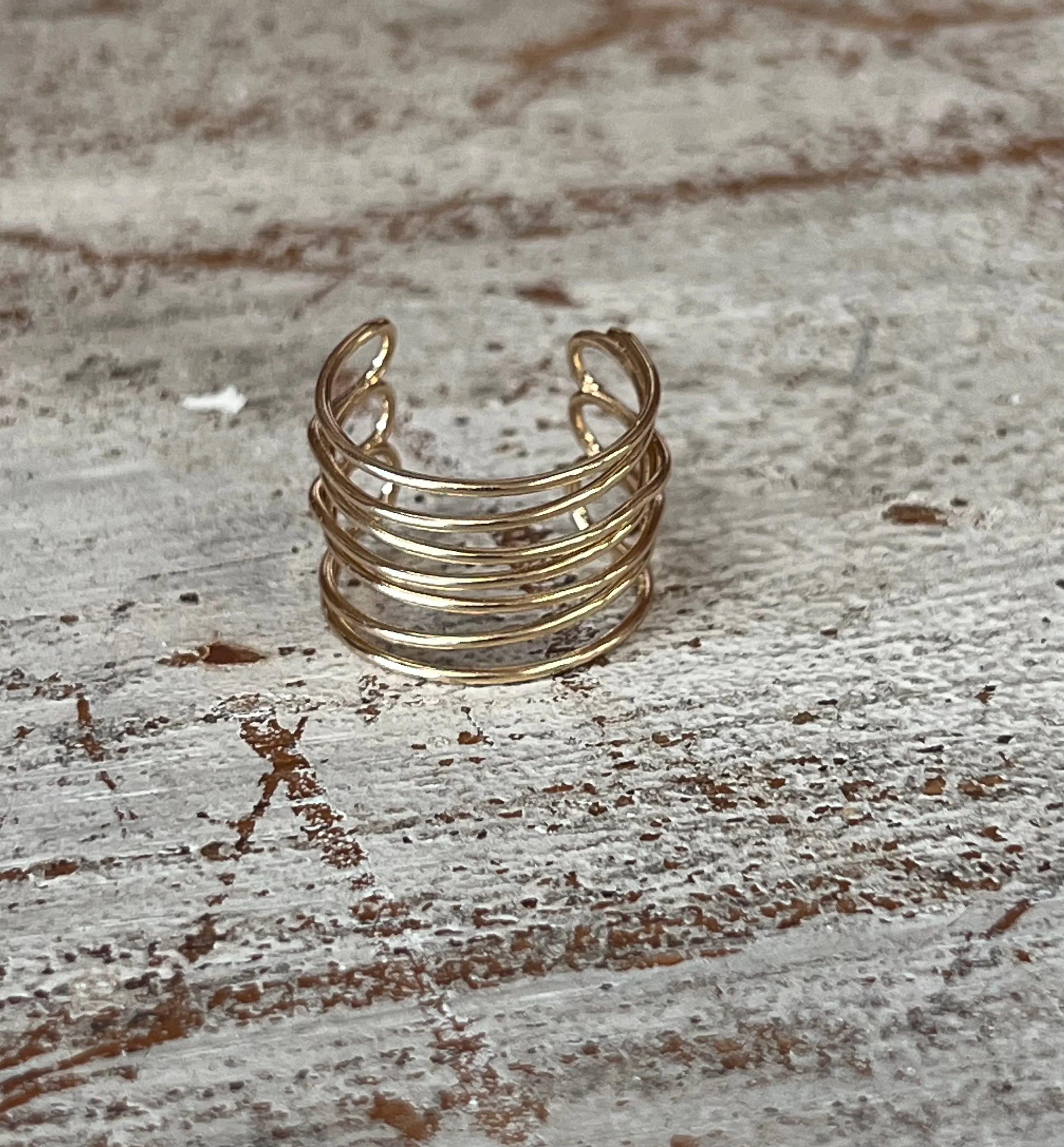 Adjustable Gold Ring
