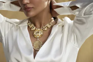 Amelia Statement Necklace JJV by JJ Valaya