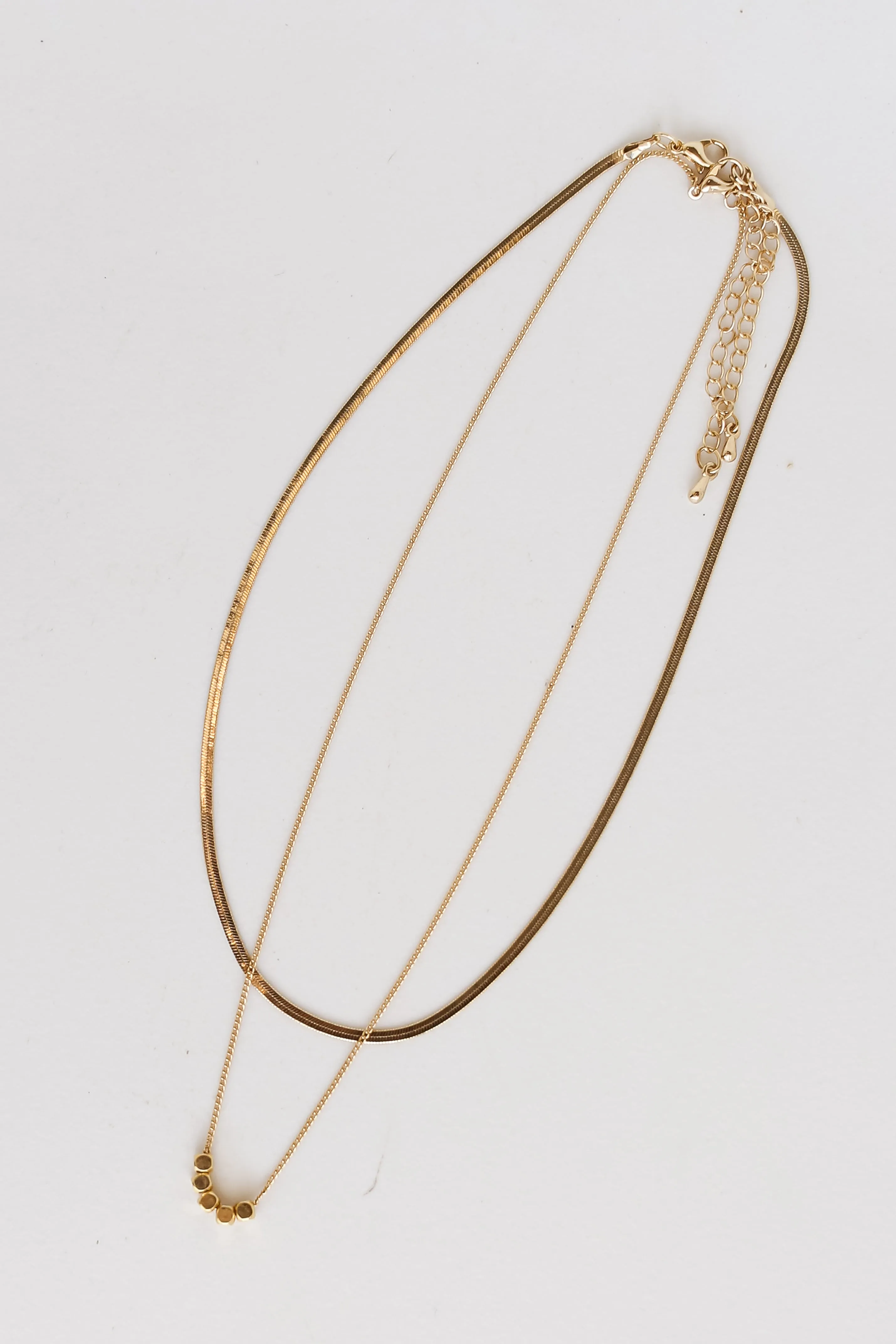 Bailey Gold Layered Chain Necklace