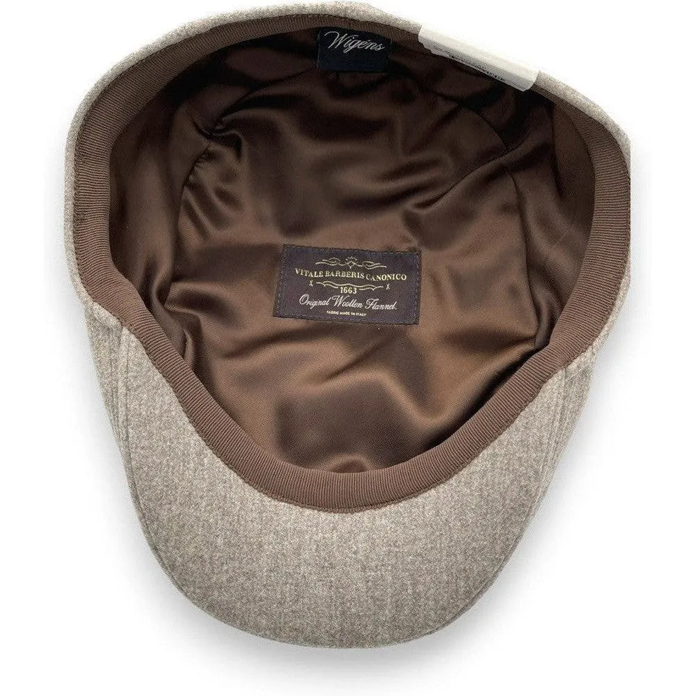 Beige Melange Ivy Modern Cap