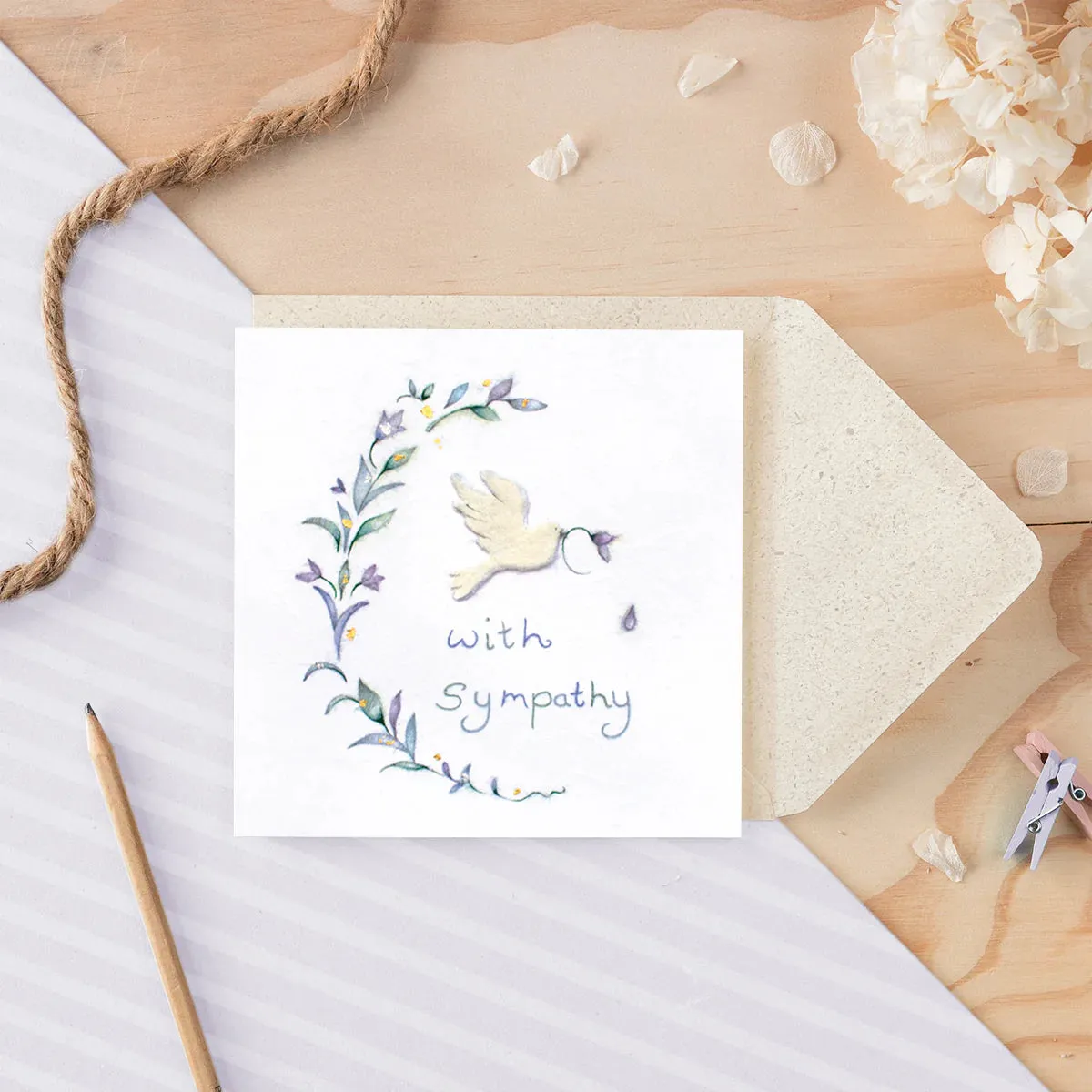 Berni Parker With Sympathy Card