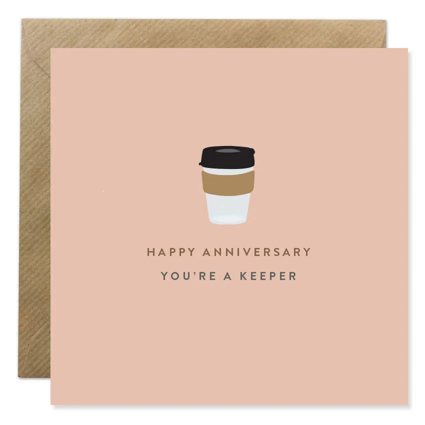 Bold Bunny Anniversary You're A Keeper