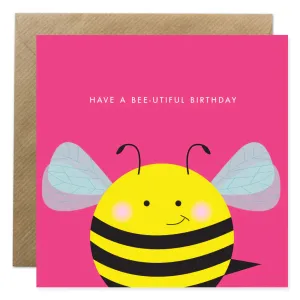 Bold Bunny Bee-Utiful Birthday