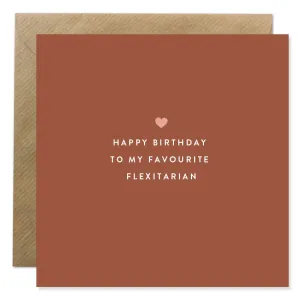 Bold Bunny Birthday Flexitarian