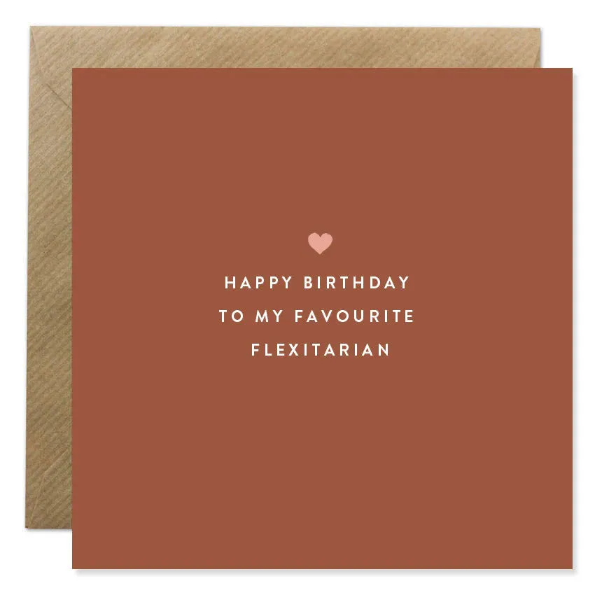 Bold Bunny Birthday Flexitarian