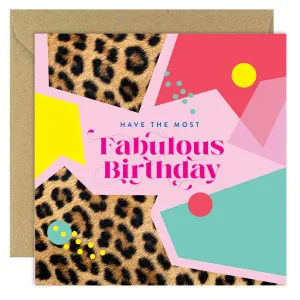 Bold Bunny Most Fabulous Birthday Geo