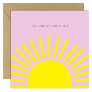 Bold Bunny You Are My Sunshine