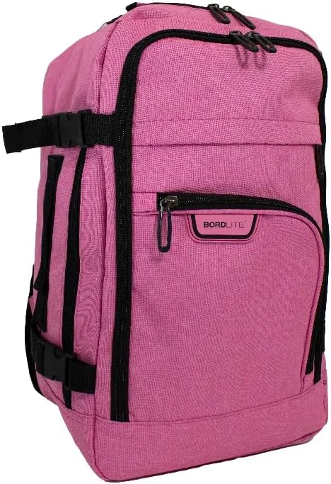 Bordlite Travel Underseat Cabin Approved Backpack, Lightweight Travel Rucksack, Premium Carry on Bag, 40x20x25cm