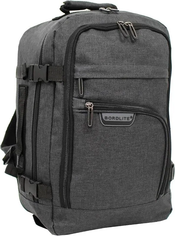 Bordlite Travel Underseat Cabin Approved Backpack, Lightweight Travel Rucksack, Premium Carry on Bag, 40x20x25cm