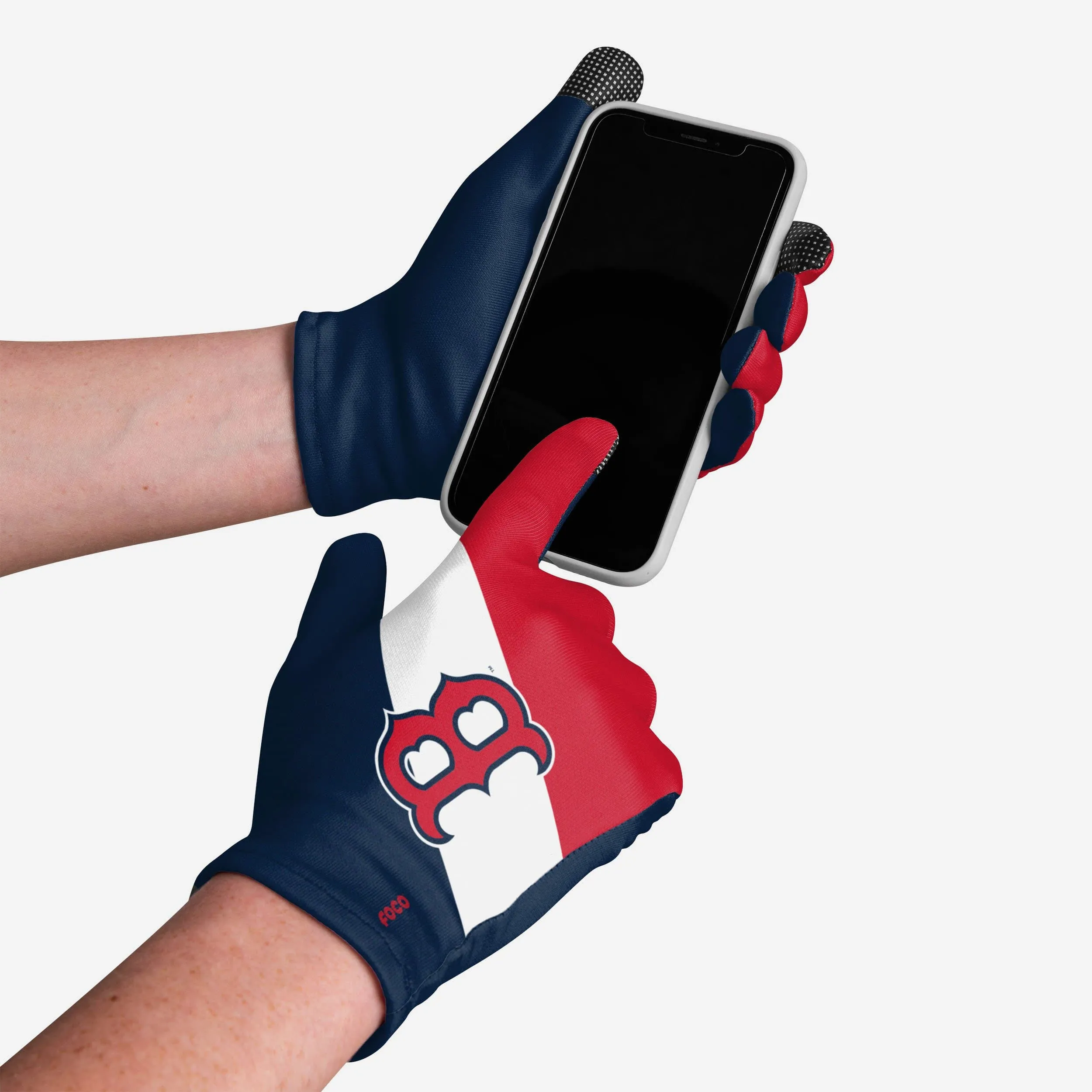 Boston Red Sox 2 Pack Reusable Stretch Gloves