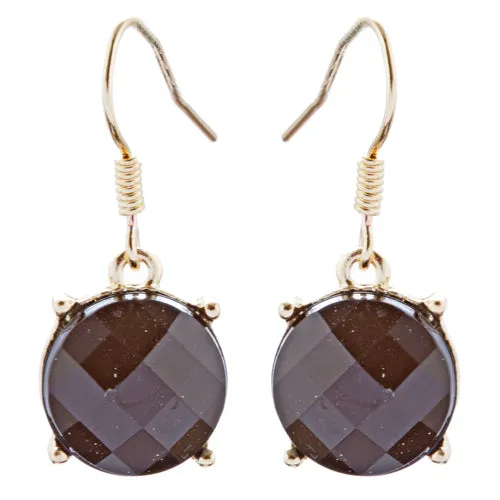 Brilliant Chic Trendy Fashion Statement Necklace Jewelry Set JN291 Gold Black