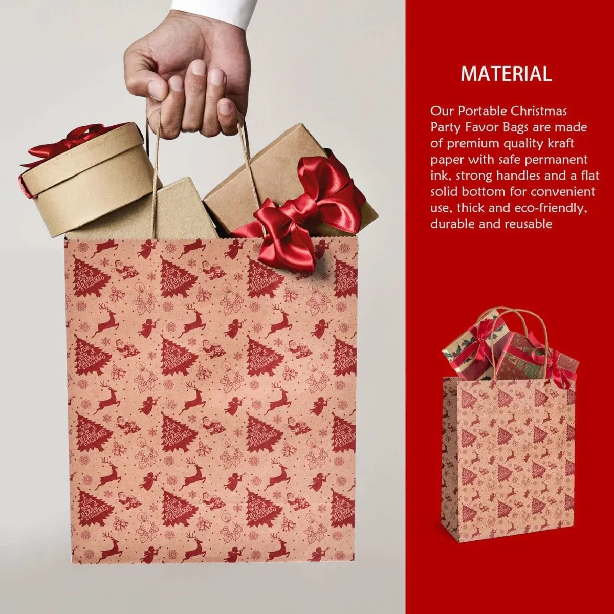 Christmas Gift Bags- Pattern Designs