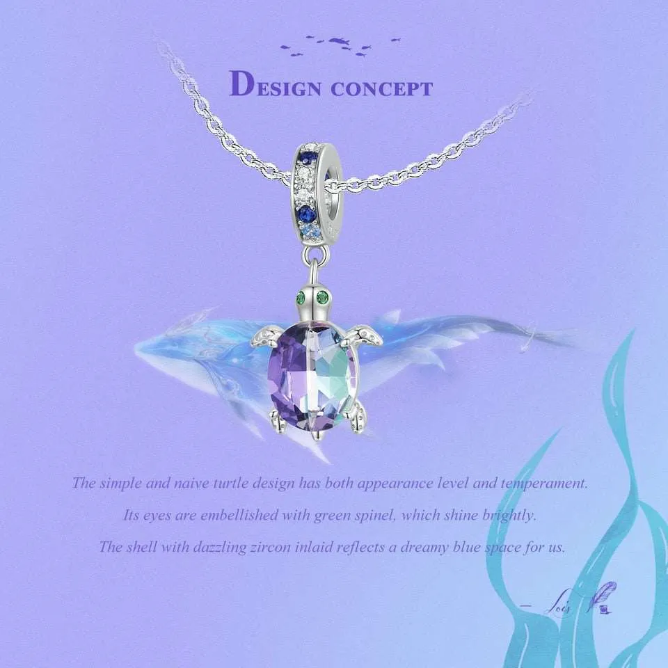 Dreamy Ocean Turtle Beads