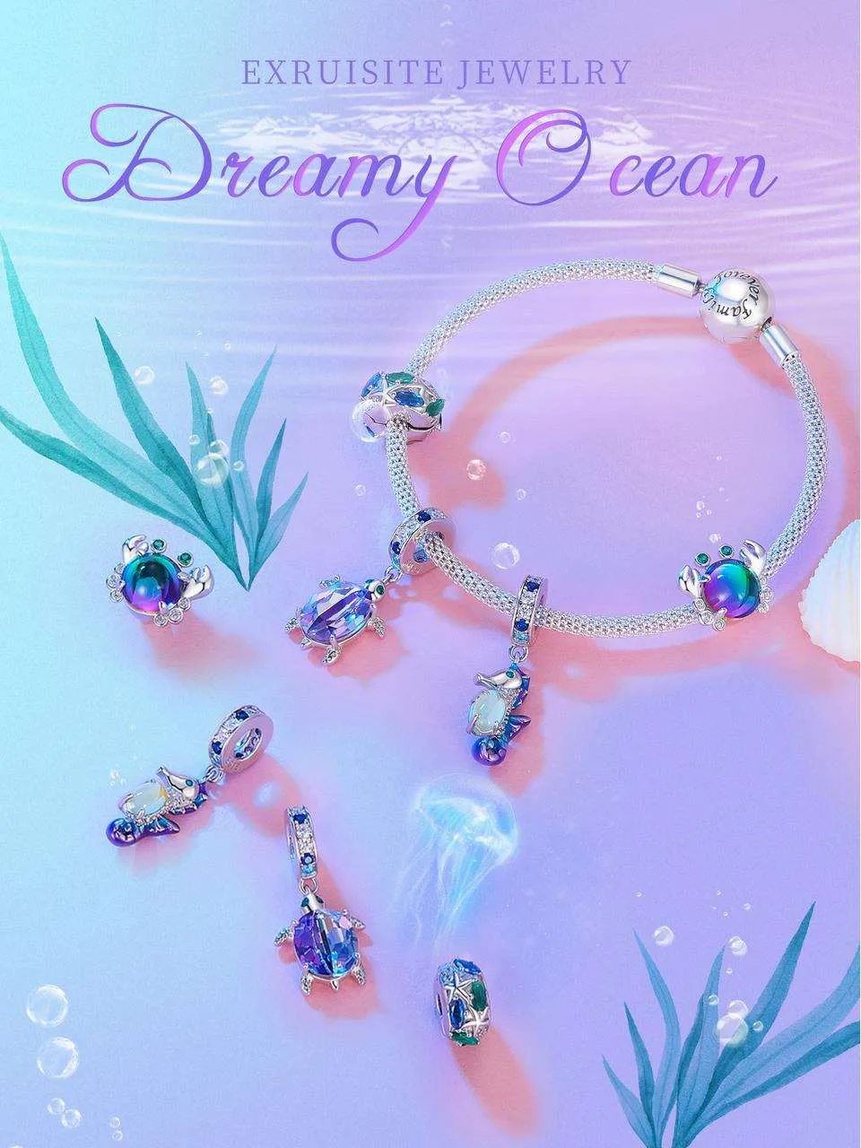 Dreamy Ocean Turtle Beads