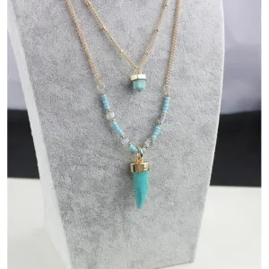 Dual Turquoise Necklace