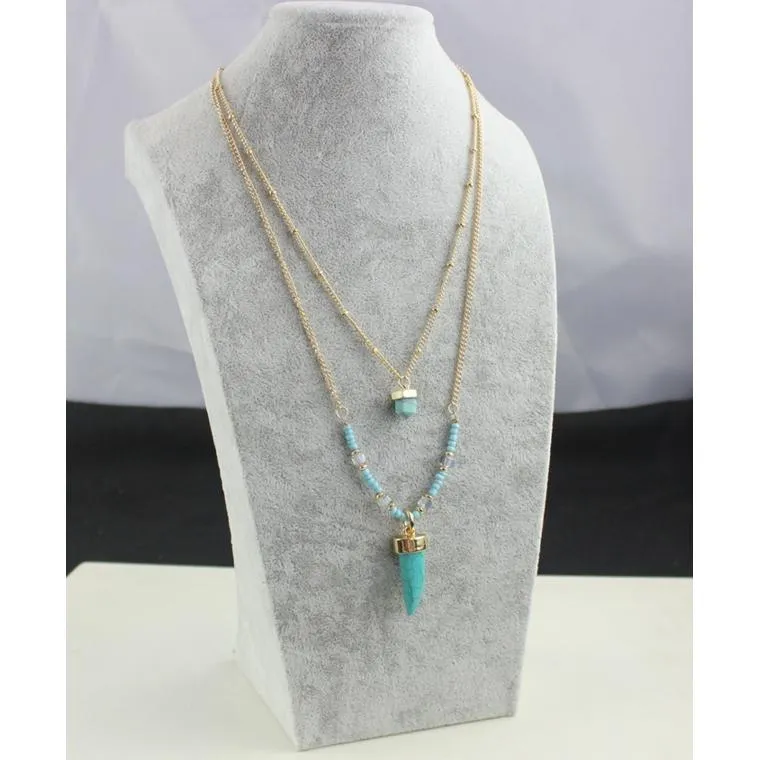 Dual Turquoise Necklace