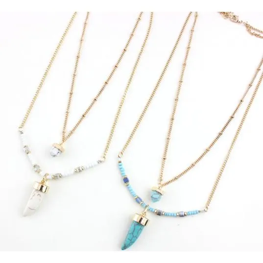 Dual Turquoise Necklace