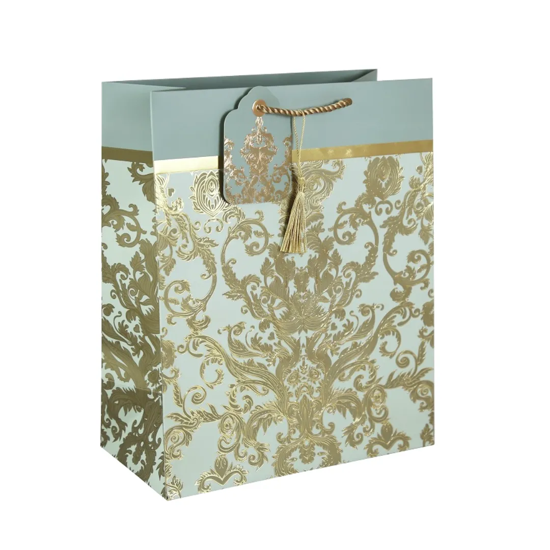 Gift Bag Large - Opulant Damask