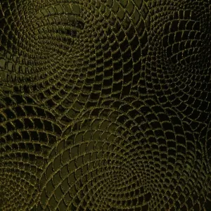 Gold | Black 2-Tone Galaxy Swirl Vinyl Fabric