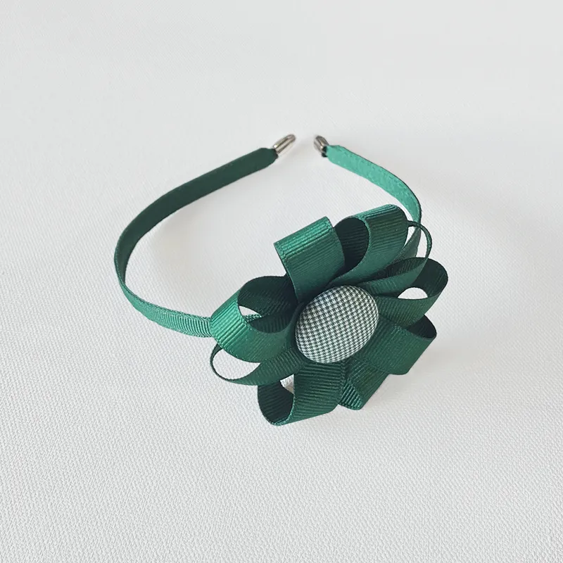 Hair Accessories Forest Micro Gingham