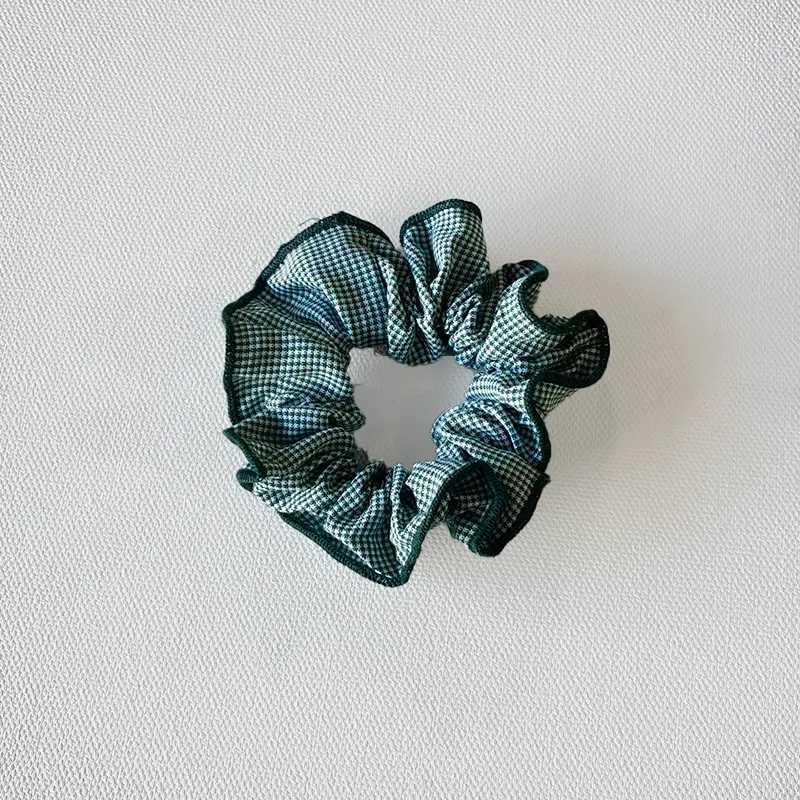 Hair Accessories Forest Micro Gingham