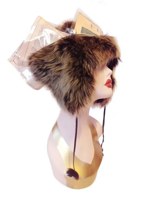 Hüiten Peakn Brown Winter Hat