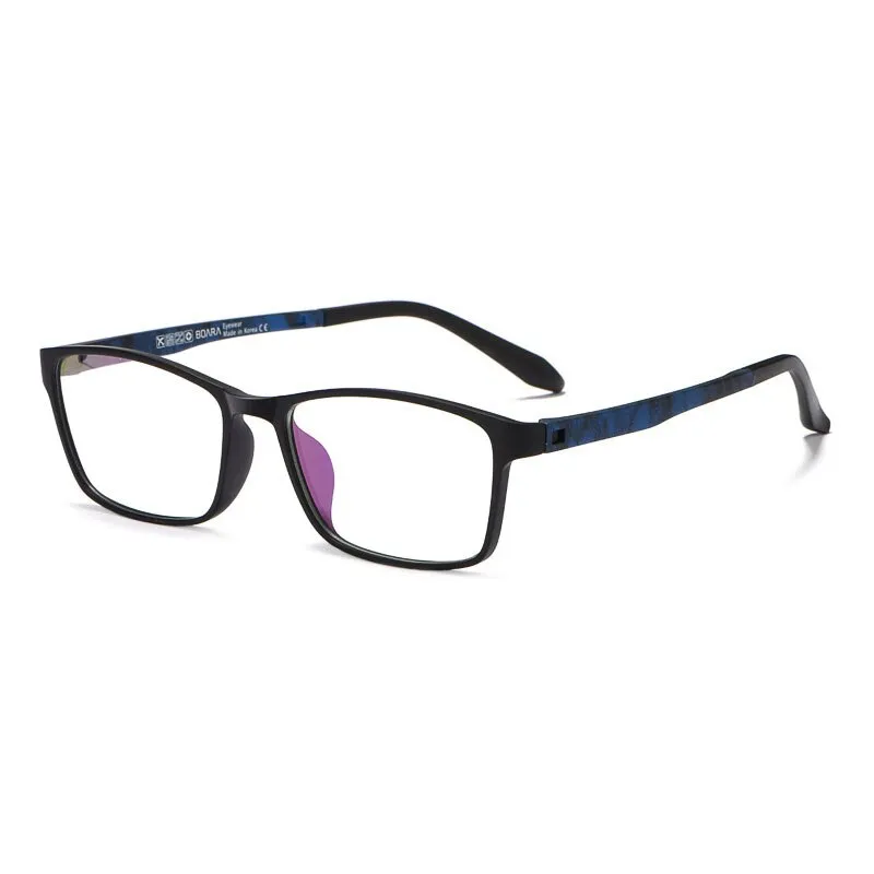 Hotony Men's Full Rim TR 90 Resin Square Frame Eyeglasses 8870