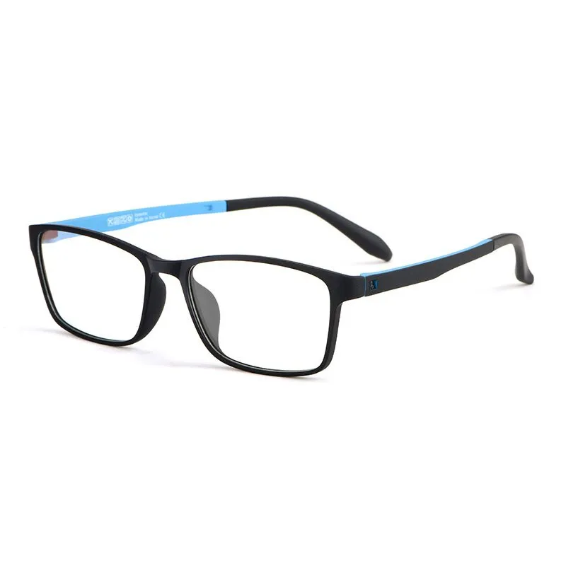 Hotony Men's Full Rim TR 90 Resin Square Frame Eyeglasses 8870