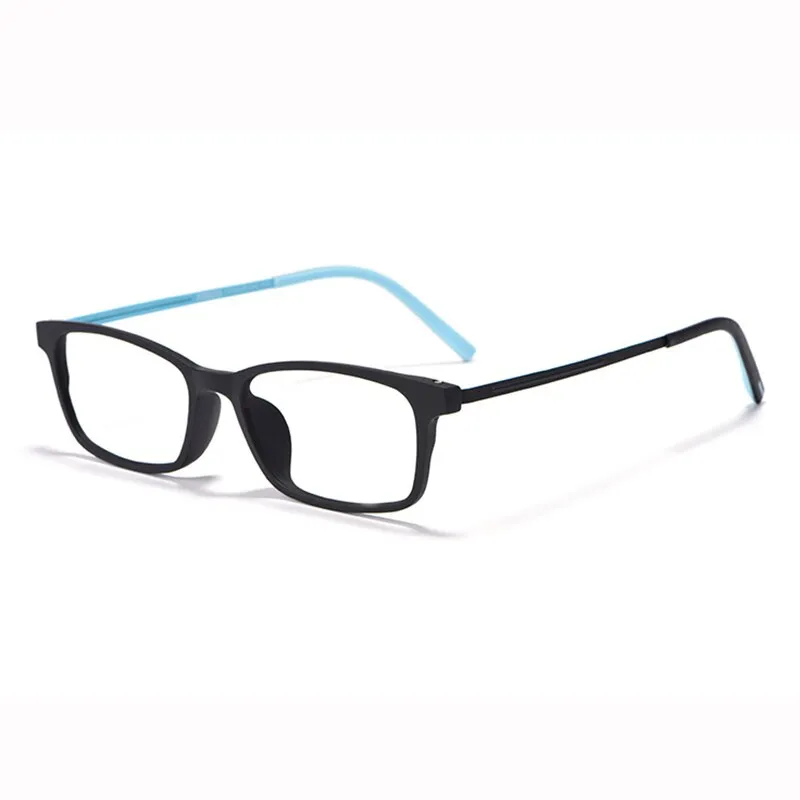 Hotony Unisex Full Rim Square Titanium Frame Eyeglasses 8802