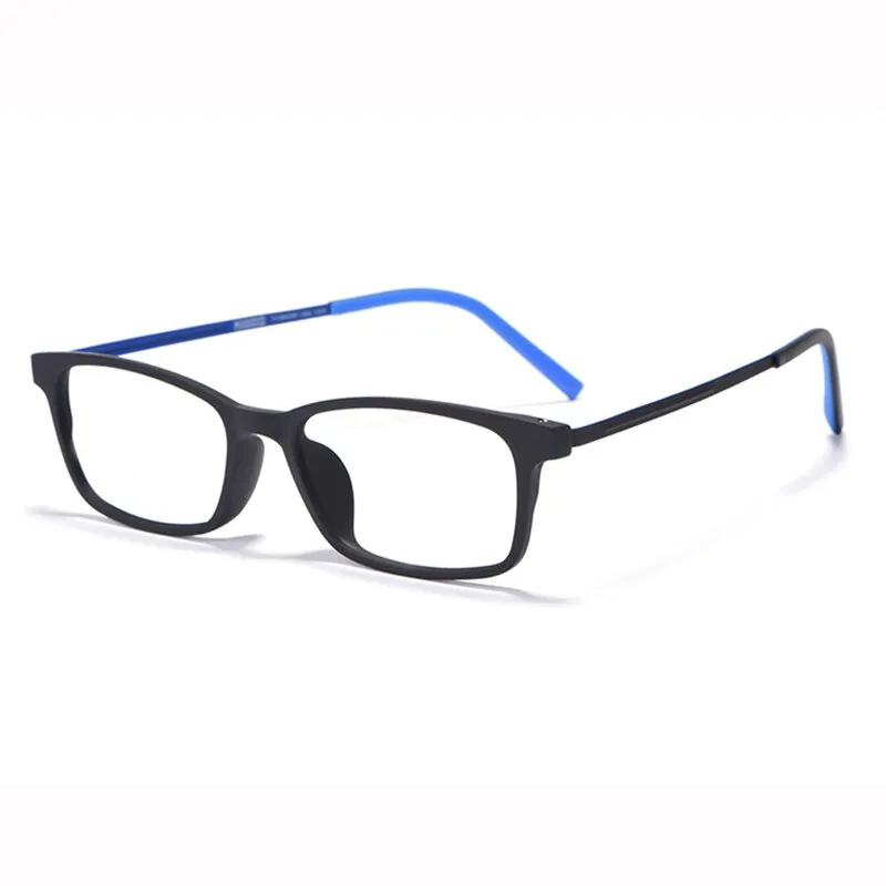 Hotony Unisex Full Rim Square Titanium Frame Eyeglasses 8802