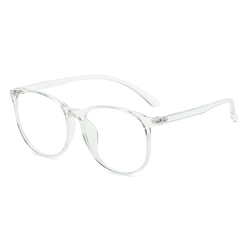 Hotony Unisex Full Rim  TR 90 Round Frame Eyeglasses 30005