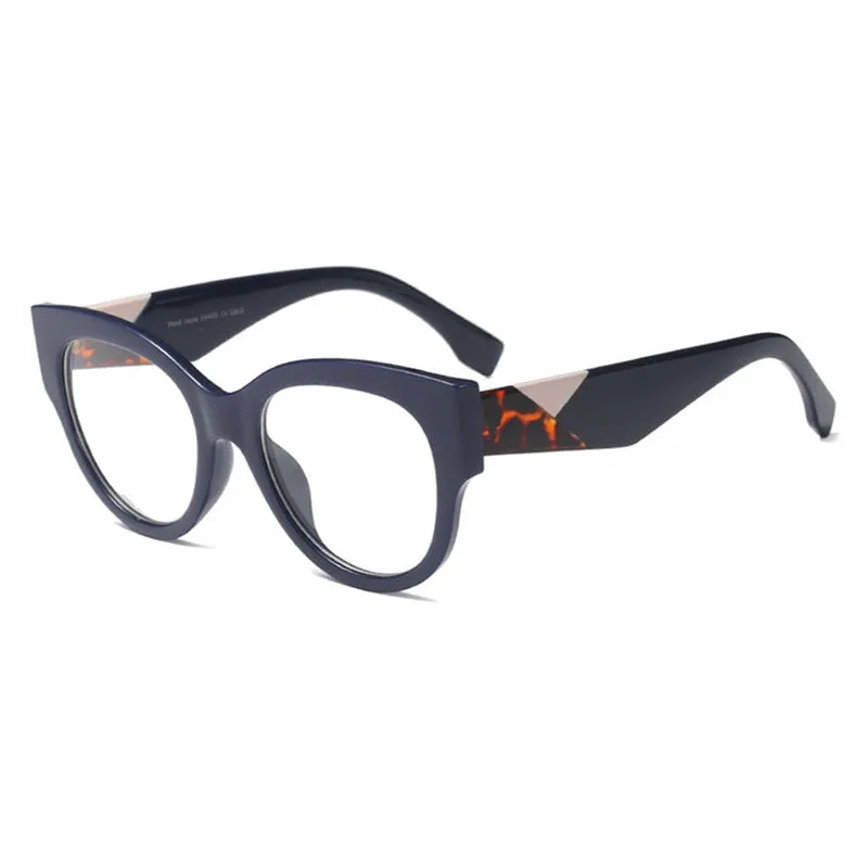 Hotony Women's Full Rim Cat Eye Acetate Frame Eyeglasses 92161