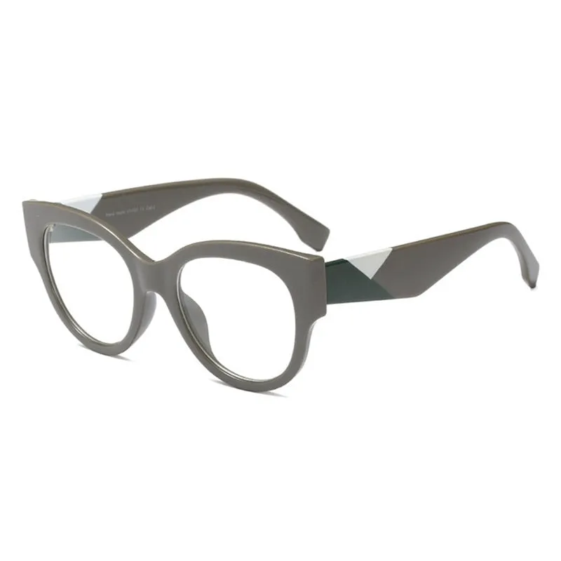 Hotony Women's Full Rim Cat Eye Acetate Frame Eyeglasses 92161