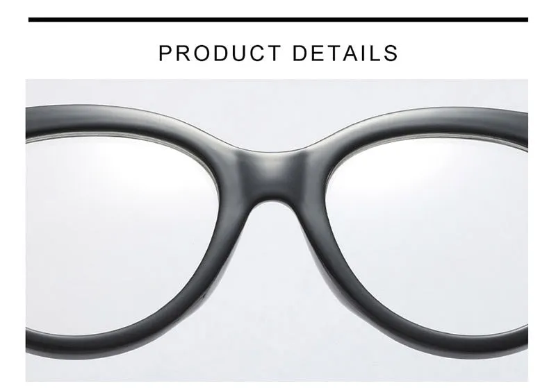 Hotony Women's Full Rim Cat Eye Acetate Frame Eyeglasses 92161