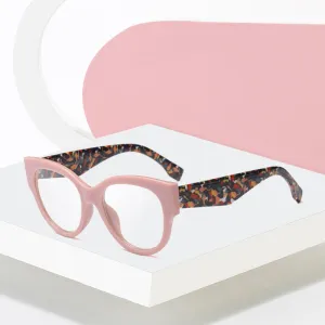 Hotony Women's Full Rim Cat Eye Acetate Frame Eyeglasses 92161