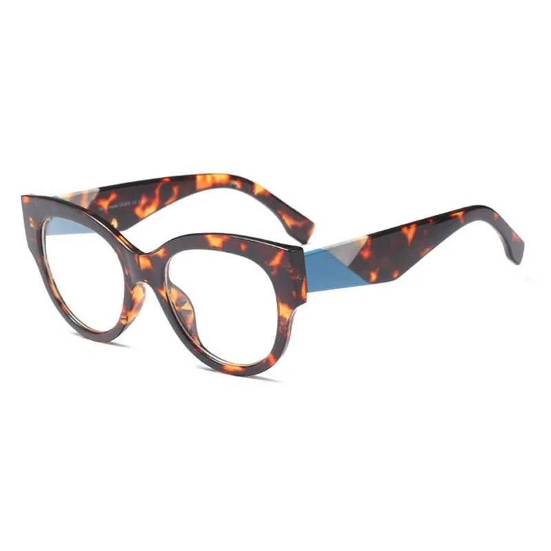 Hotony Women's Full Rim Cat Eye Acetate Frame Eyeglasses 92161