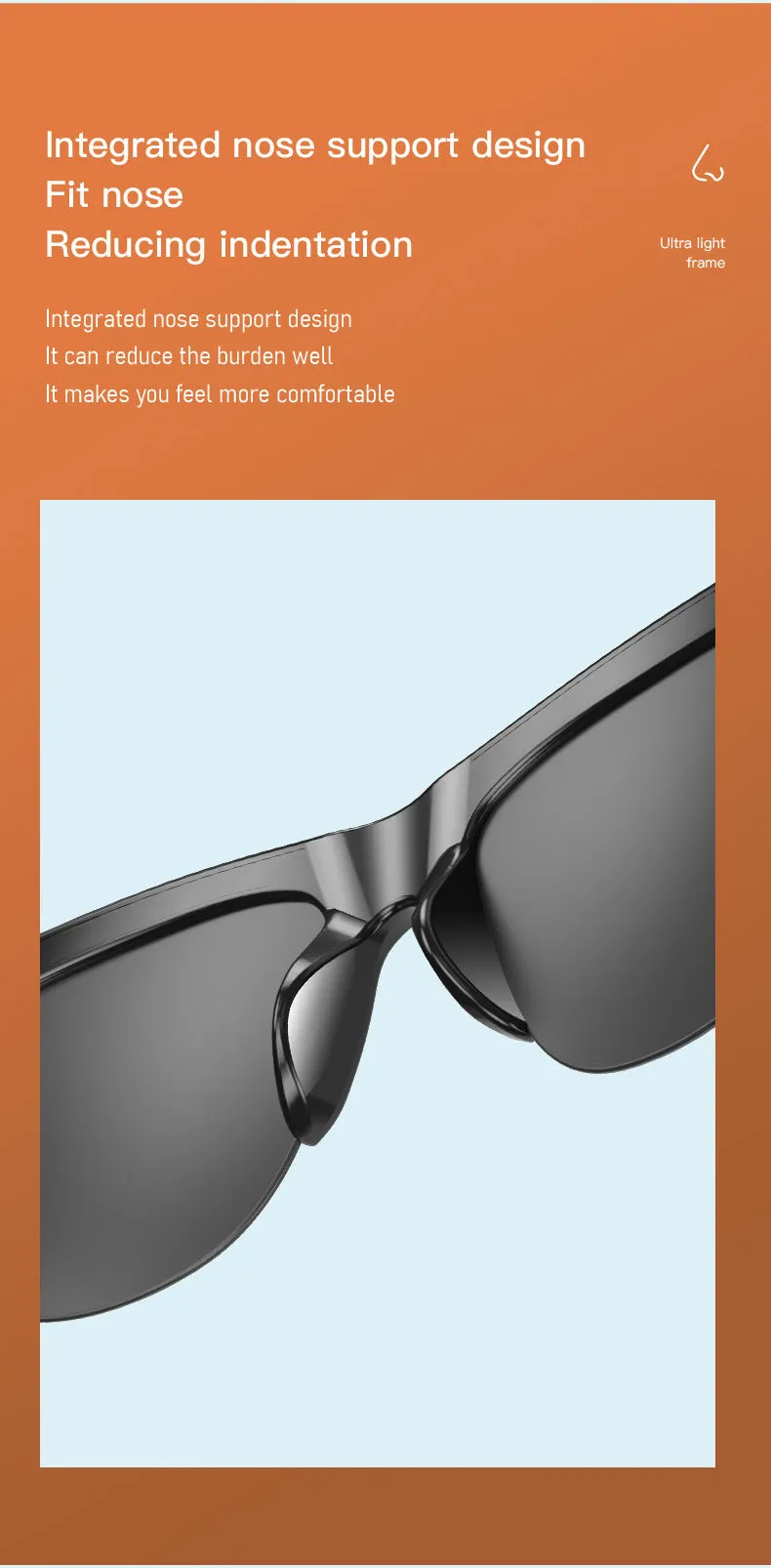 Intelligent Bluetooth glasses
