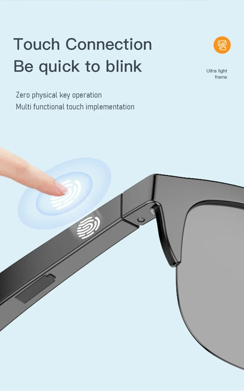 Intelligent Bluetooth glasses