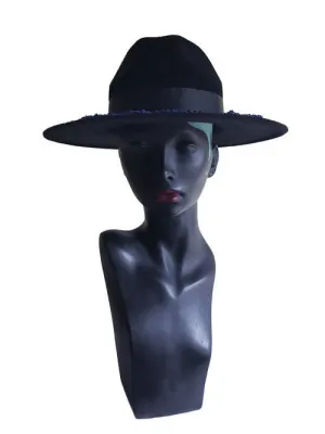 Jas Blue Fedora Hat