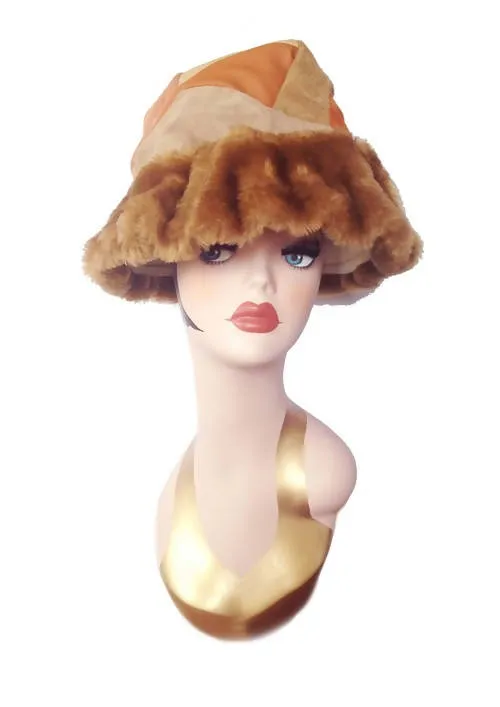 Lake Khovsgol Brown Faux Fur Hat