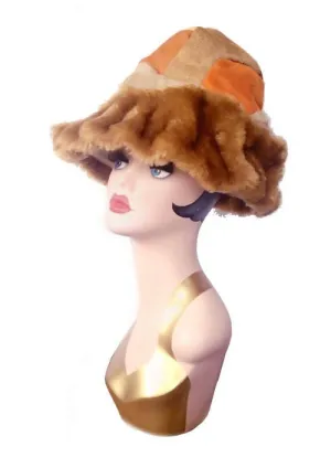 Lake Khovsgol Brown Faux Fur Hat