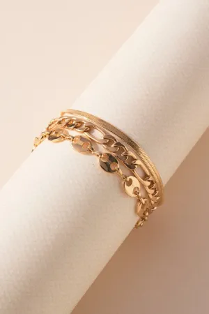Layered Link Bracelet