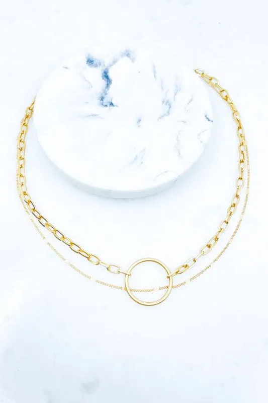 Layered Ring Pendant