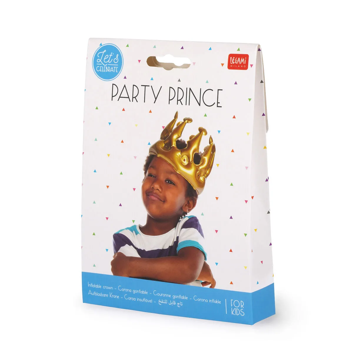Legami Inflatable Crown Party Prince