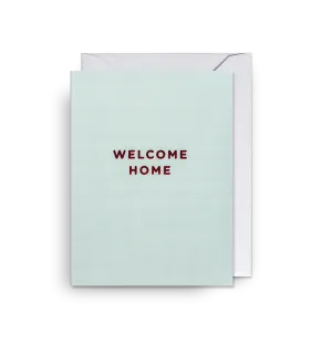 Mini Card Welcome Home
