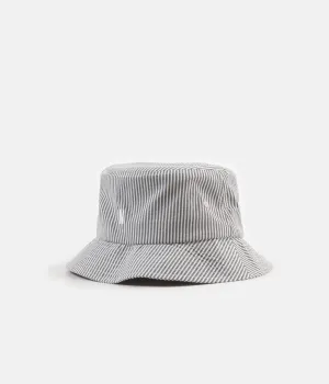 Norse Projects Seersucker Bucket Hat - Navy Stripe