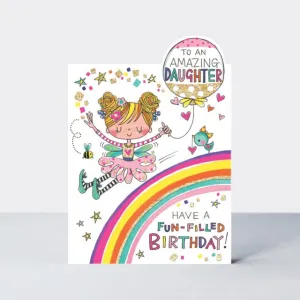 Rachel Ellen Cherry on Top - Amazing Daughter Card