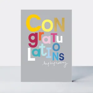 Rachel Ellen Congratulations Card